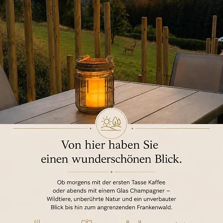 Break Time Holidays Wald & Rehblick Im Frankenwald * Steinbach am Wald